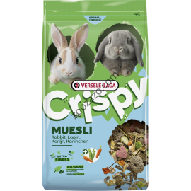 Versele Laga Crispy Muesli Rabbits - пълноценна храна за декоративни зайци, 850 гр.